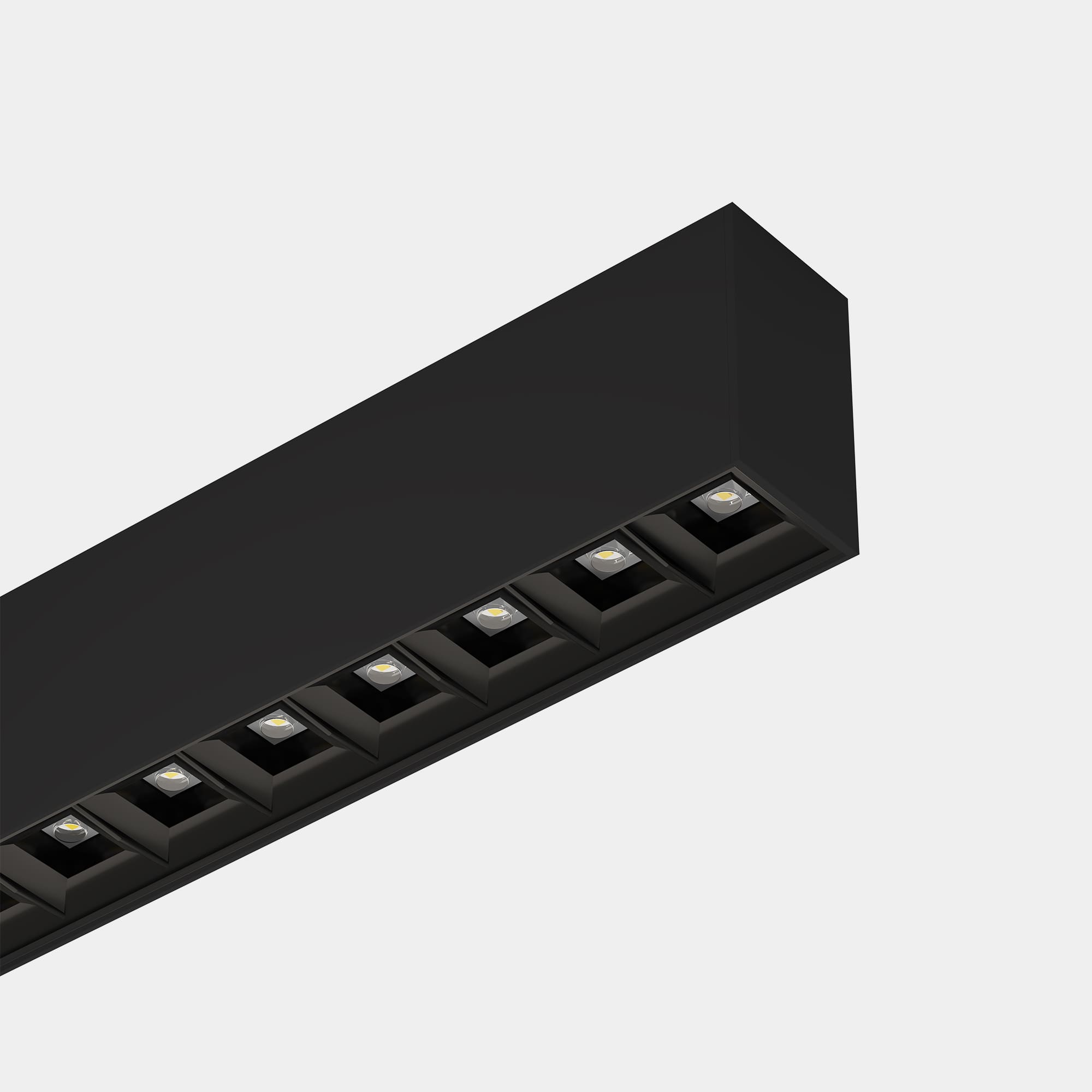 LEDS C4 - Sistema lineare LED Infinite Pro Opticell Surface 854mm - Nero