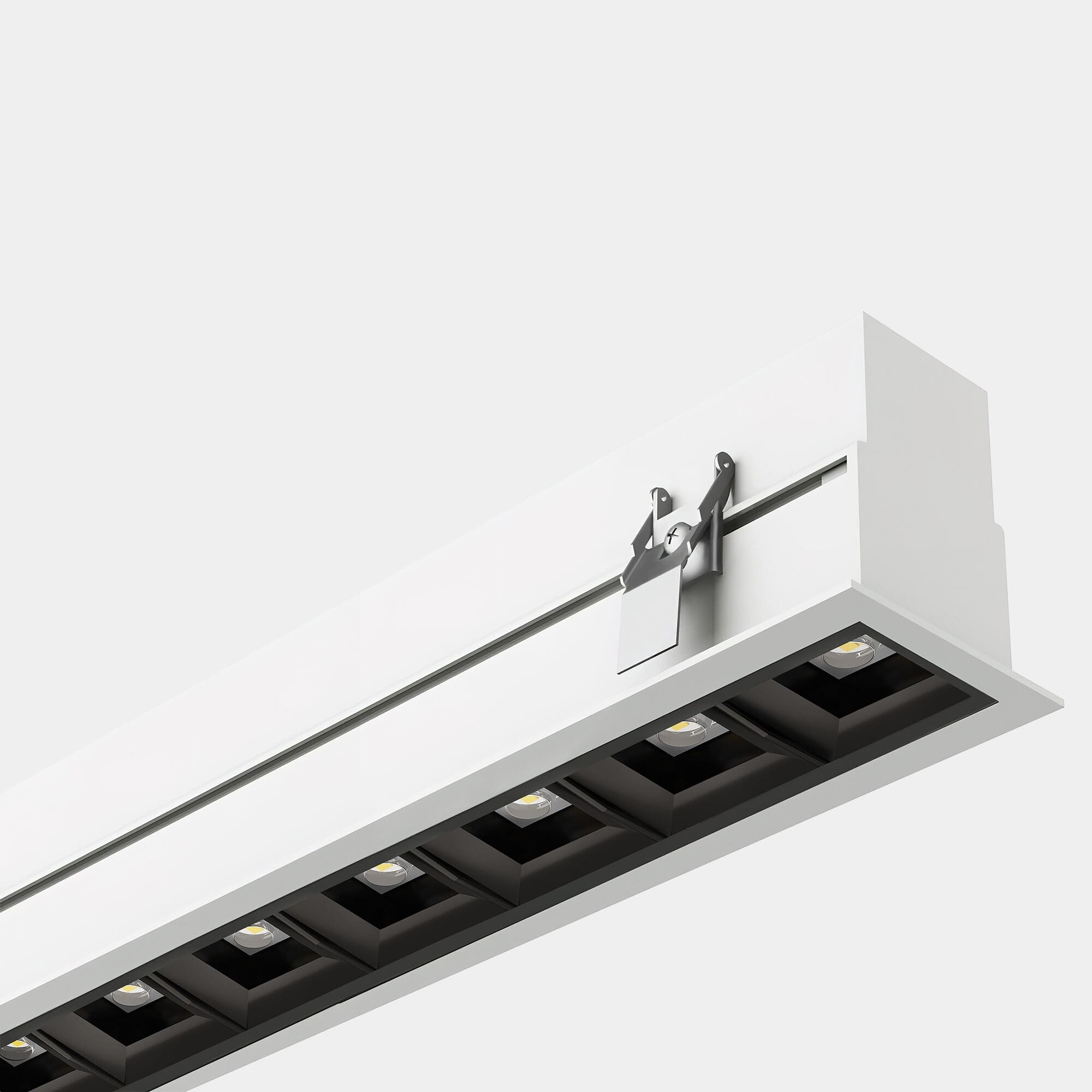 LEDS C4 - Sistema lineare LED Infinite Pro Opticell Recessed 1700mm - Bianco