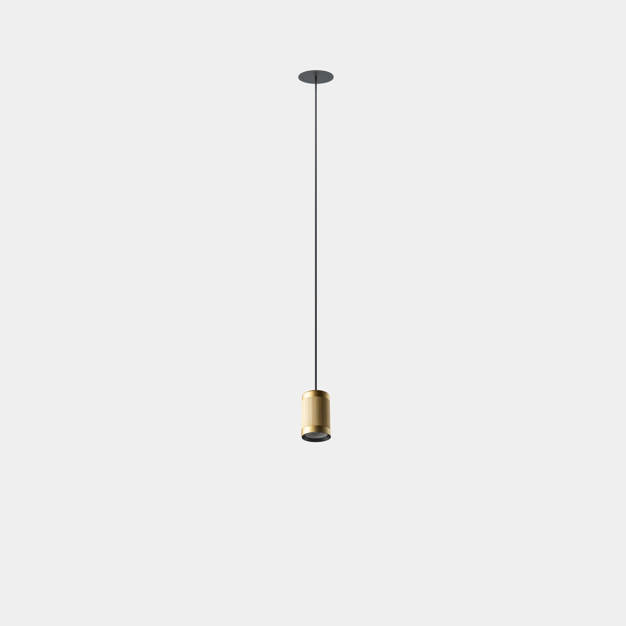 LEDS C4 - Lampada a sospensione Iris Trim Hoop 35º - Nero