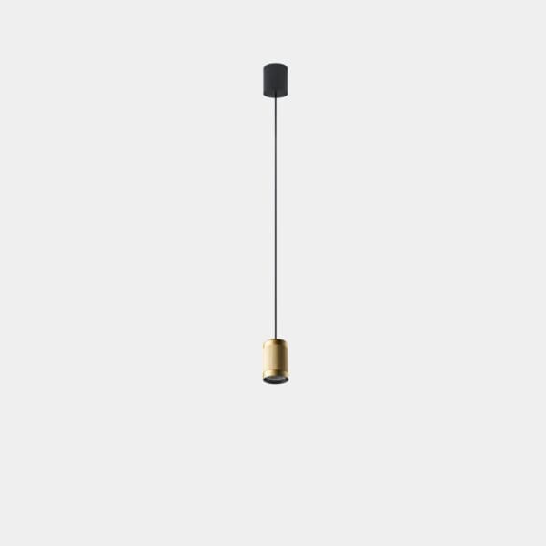 LEDS C4 - Lampada a sospensione Iris Surface Hoop 50º - Nero