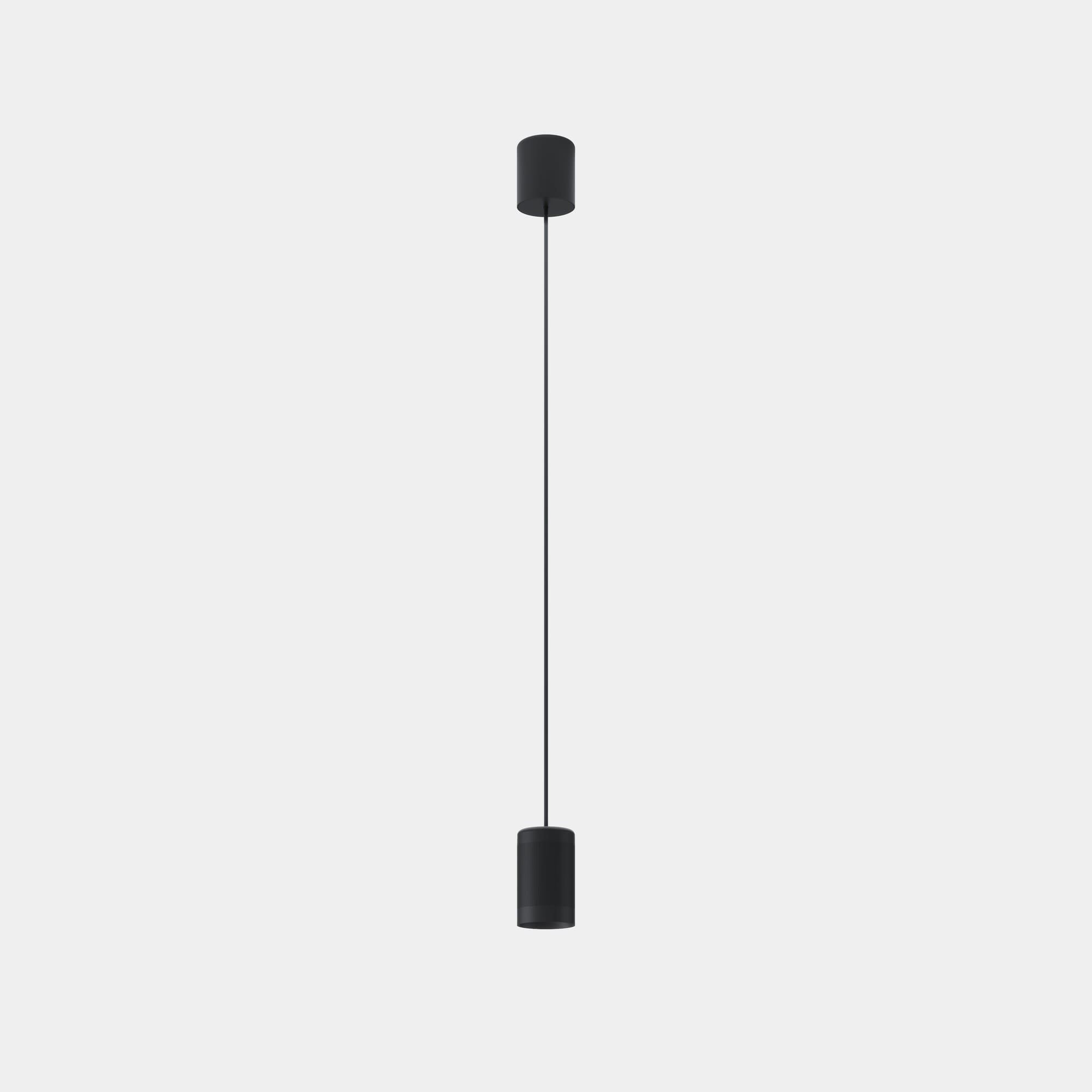 LEDS C4 - Lampada a sospensione Iris Surface Hoop 15º - Nero
