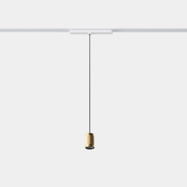 LEDS C4 - Lampada a sospensione Iris Track Hoop 15º - Bianco