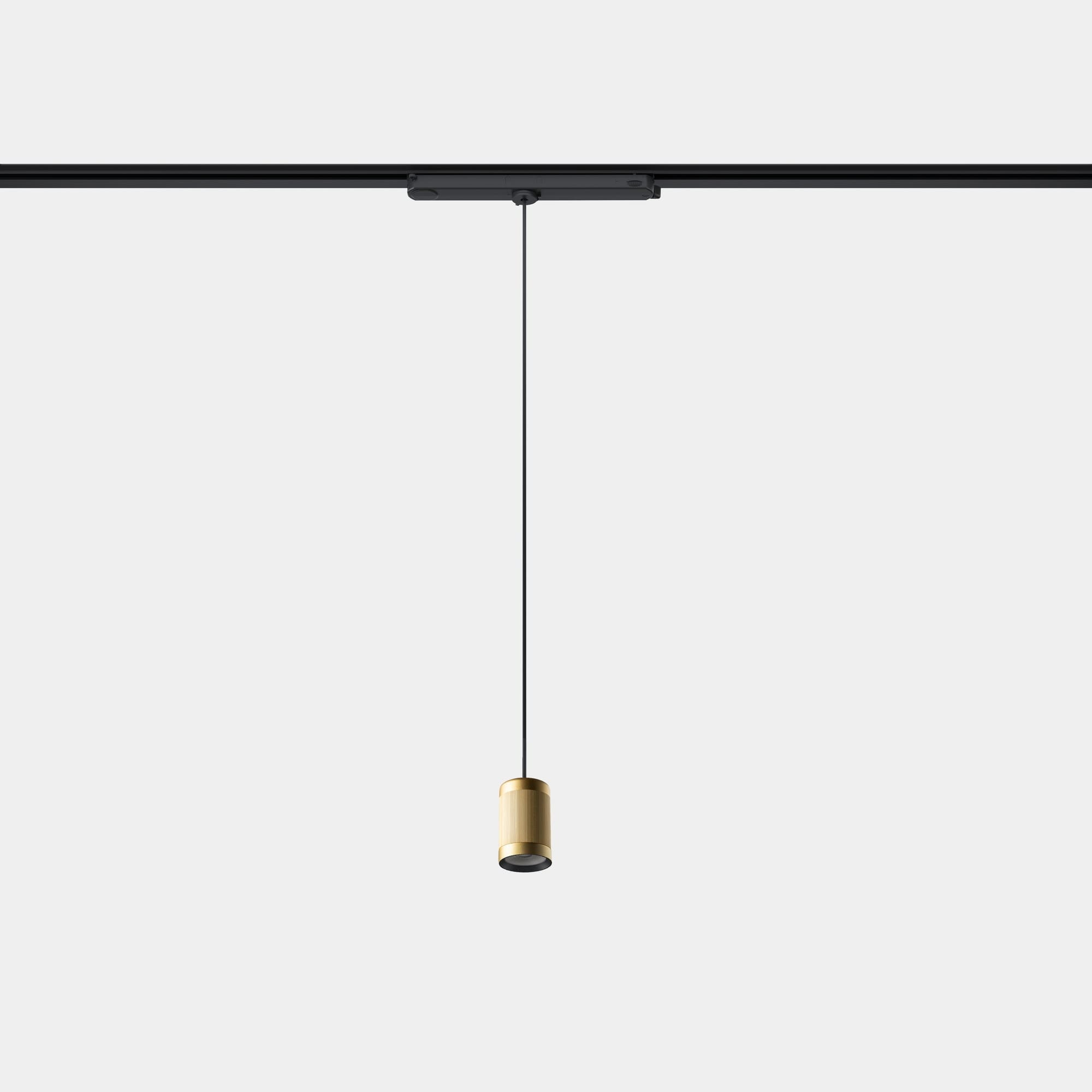 LEDS C4 - Lampada a sospensione Iris Track Hoop 35º - Nero