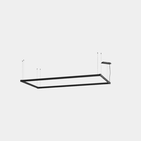 LEDS C4 - Sistema lineare LED Apex Rectangular Pendant 1125mm X 2140mm - Bianco