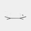 LEDS C4 - Sistema lineare LED Apex H Pendant - Bianco