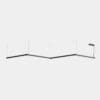 LEDS C4 - Sistema lineare LED Apex M Pendant - Nero