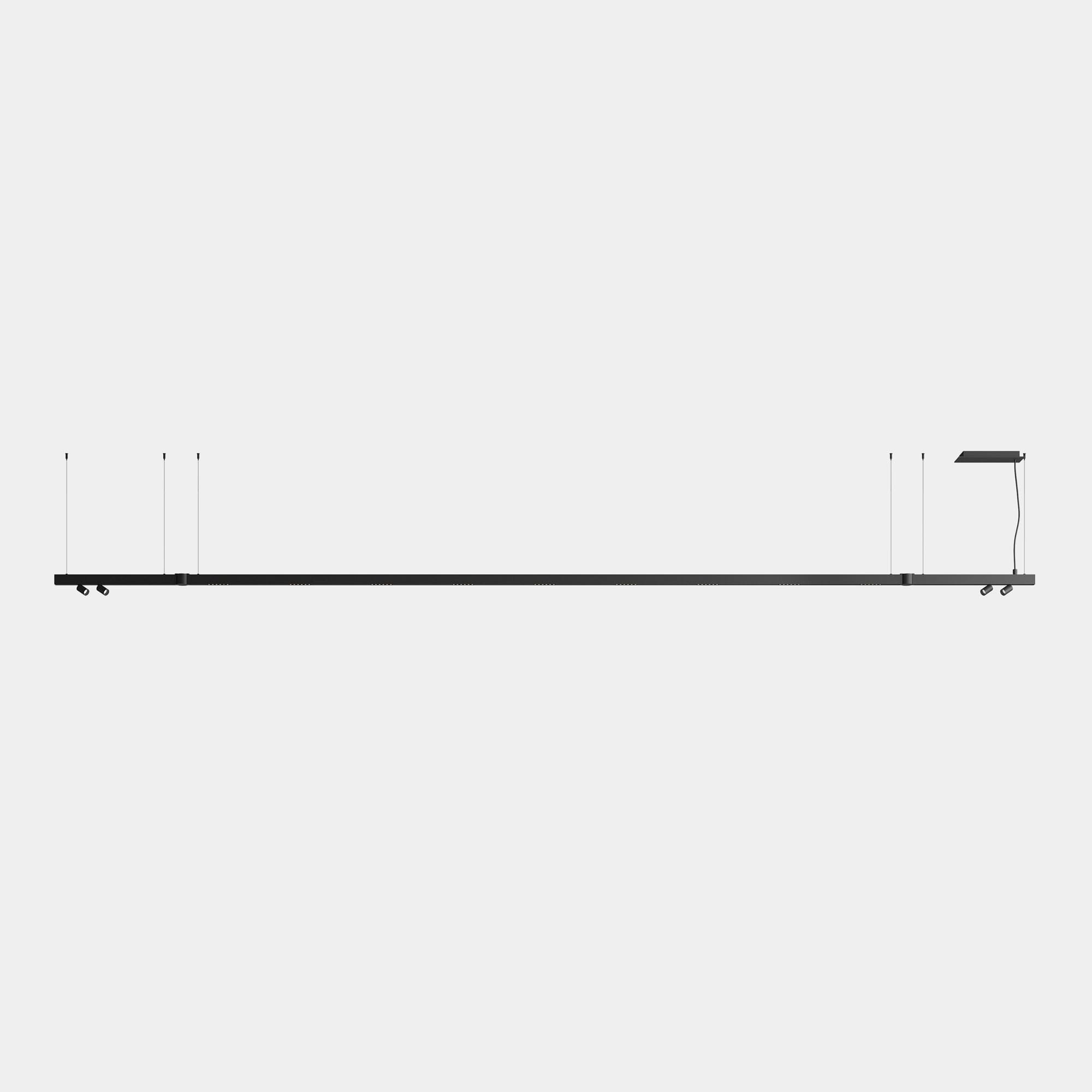 LEDS C4 - Sistema lineare LED Apex Lineal Pendant 1595mm 2 Spots 30mm - Bianco