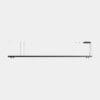 LEDS C4 - Sistema lineare LED Apex Lineal Pendant 3180mm 4 Spots 30mm - Nero