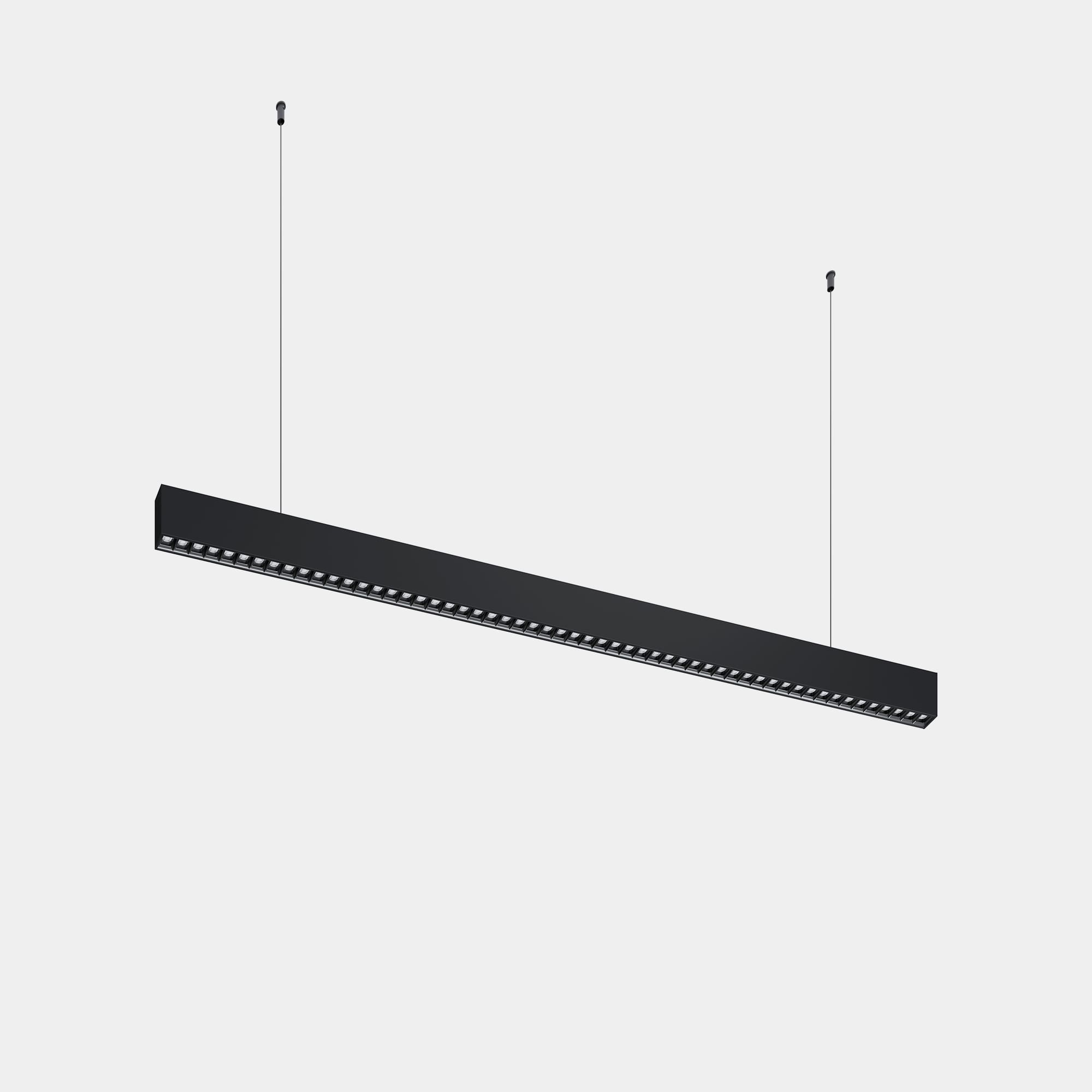 LEDS C4 - Sistema lineare LED Infinite Slim Starter Pendant 1120mm - Nero