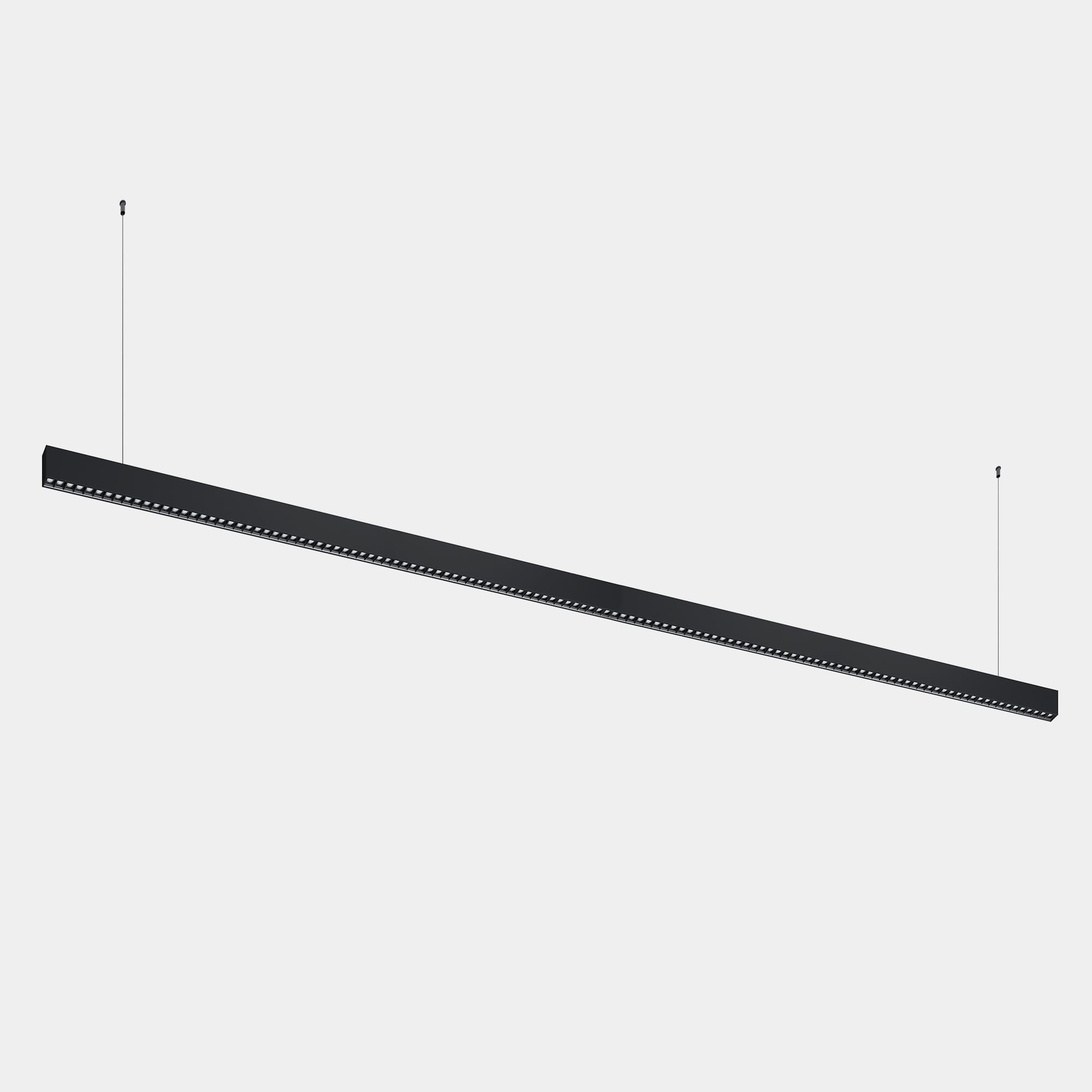 LEDS C4 - Sistema lineare LED Infinite Slim Continuity Pendant 2800mm - Nero