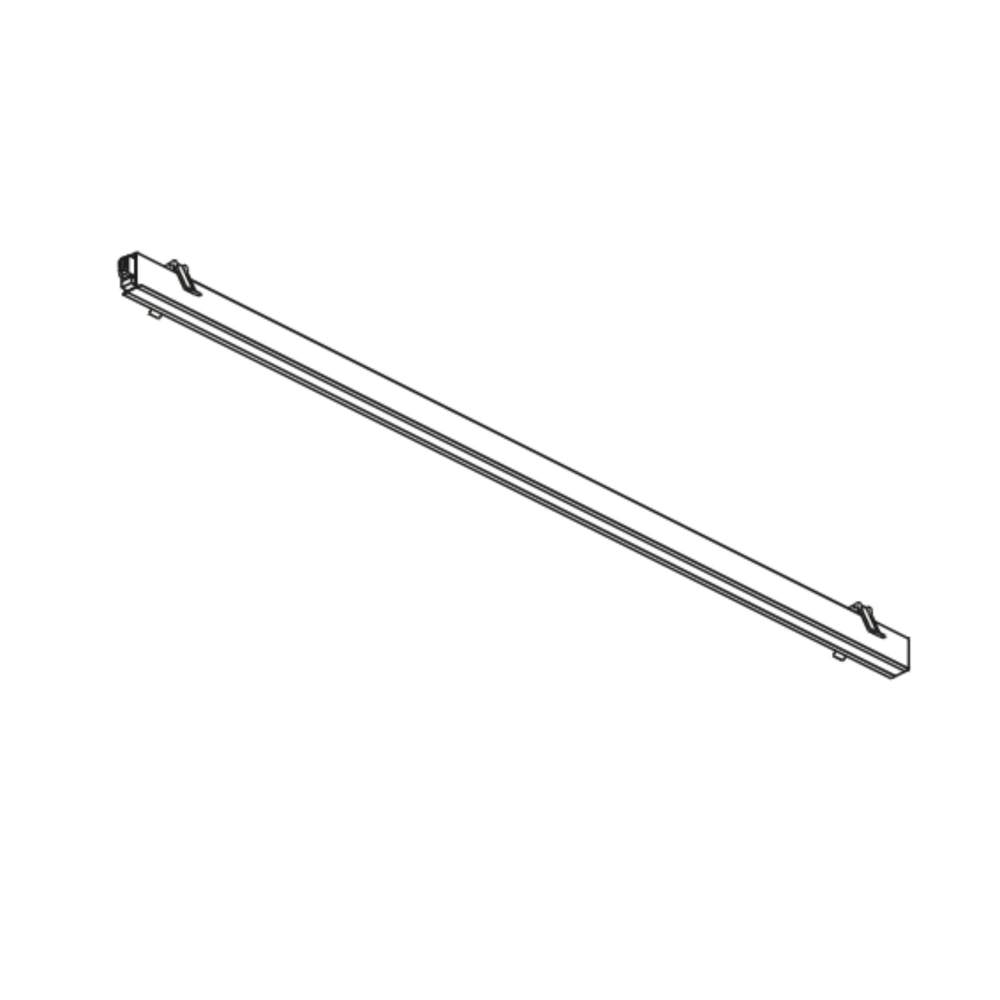 LEDS C4 - Sistema lineare LED Infinite Slim Continuity Recessed 1680mm - Bianco