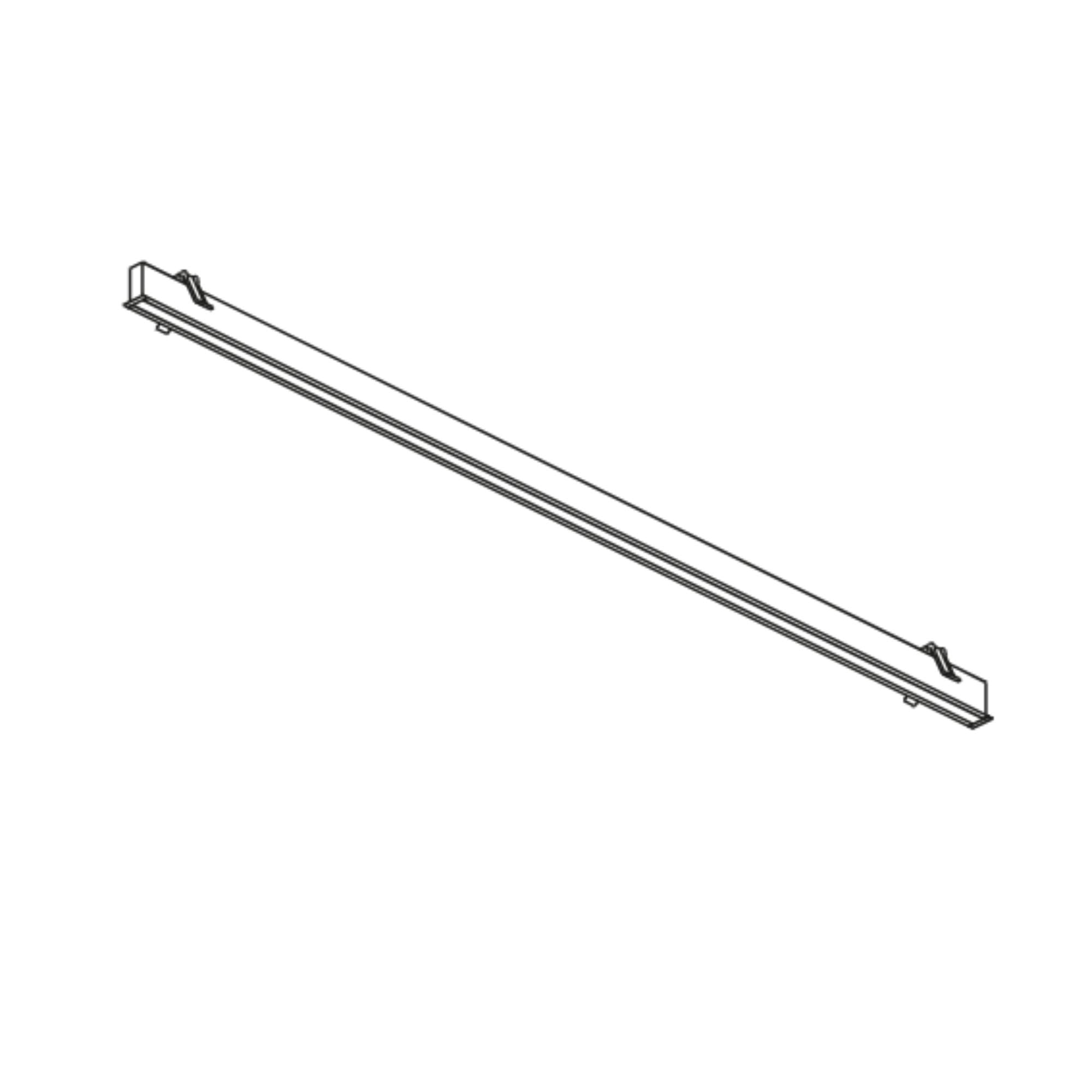 LEDS C4 - Sistema lineare LED Infinite Slim Individual Recessed 1680mm - Bianco