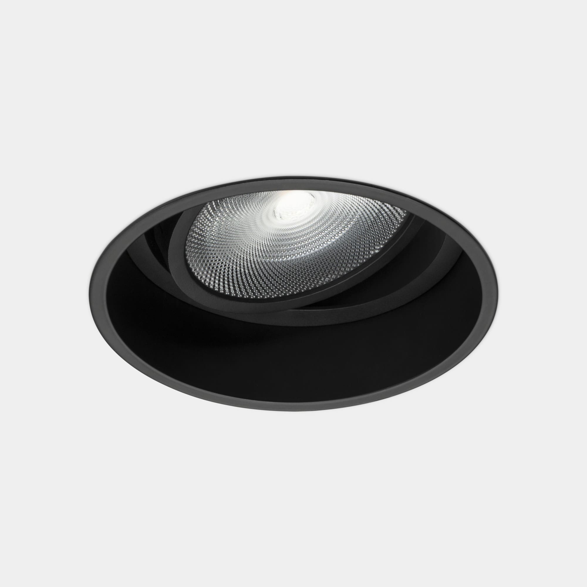 LEDS C4 - Faretto da incasso Nit Recessed Round Adjustable Ø170 - Nero