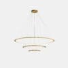 LEDS C4 - Lampada a sospensione Circular Inward 3 Rings (ø3000 Ø2000 Ø1200) - Bianco