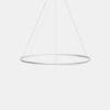 LEDS C4 - Lampada a sospensione Circular Downward Ø1200 Surface - Bianco