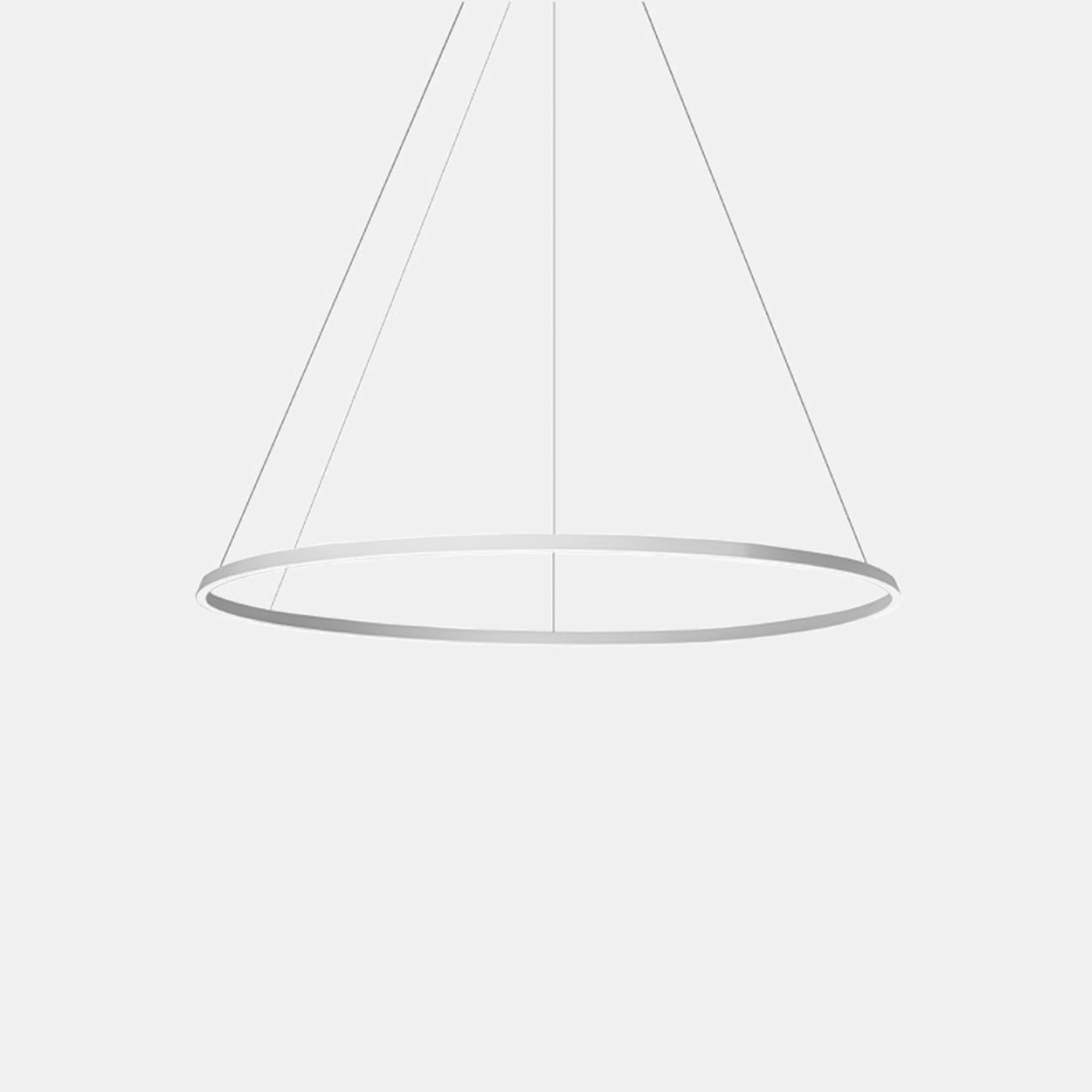 LEDS C4 - Lampada a sospensione Circular Downward Ø1200 Recessed - Bianco