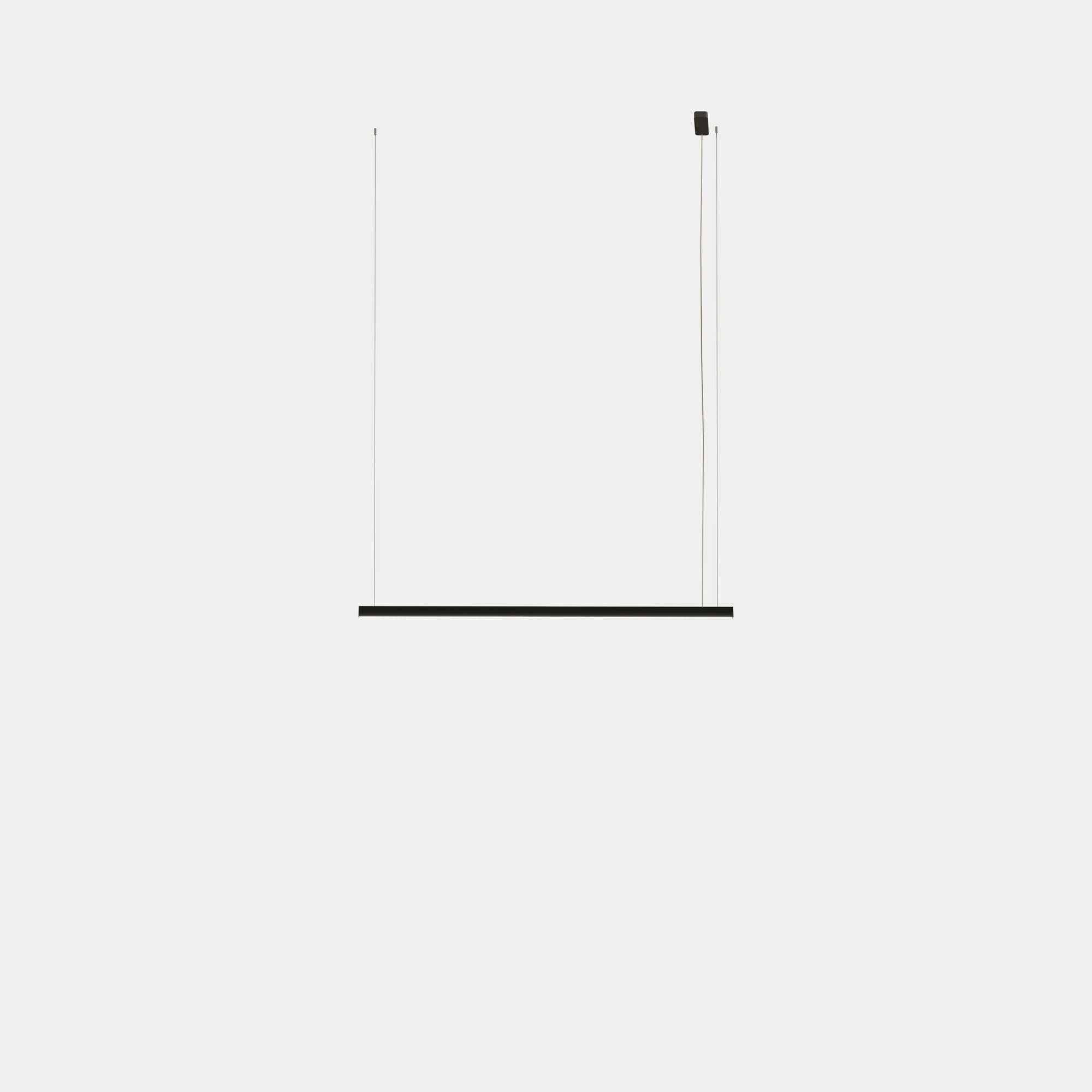 LEDS C4 - Lampada a sospensione Geometric Lineal Surface Slim 2m - Bianco