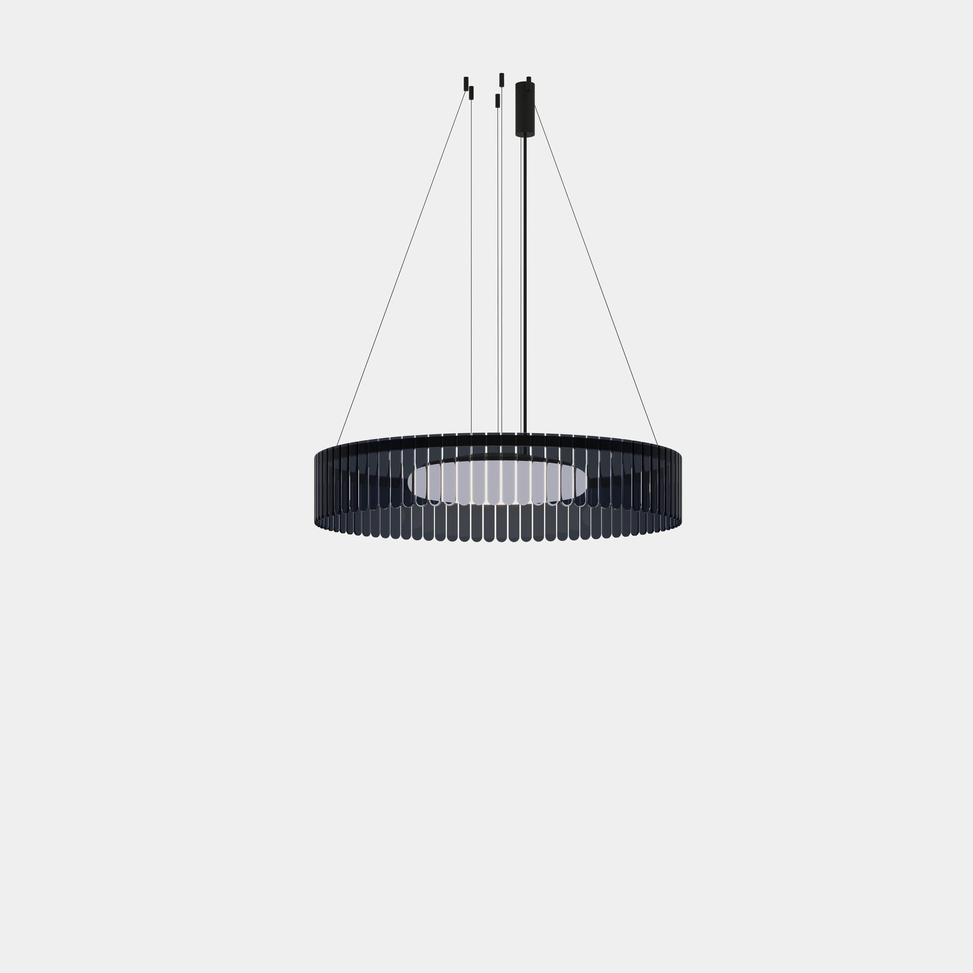 LEDS C4 - Lampada a sospensione Scarlett Circular Individual Ø930MM - Nero