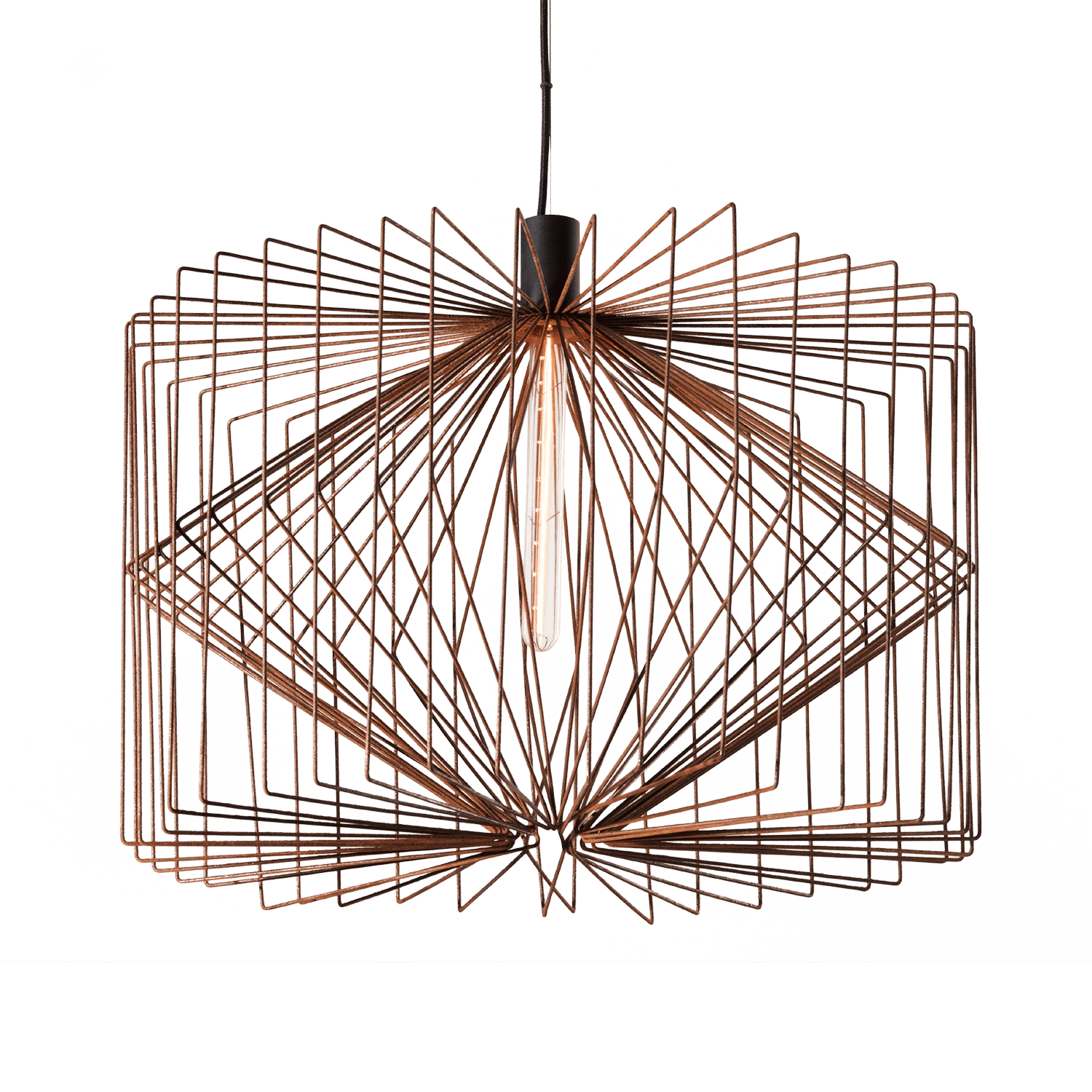Wever & Ducrè - Wiro Ceiling Susp 6.5 Wiro E27 V 6.0m Cable - Nero